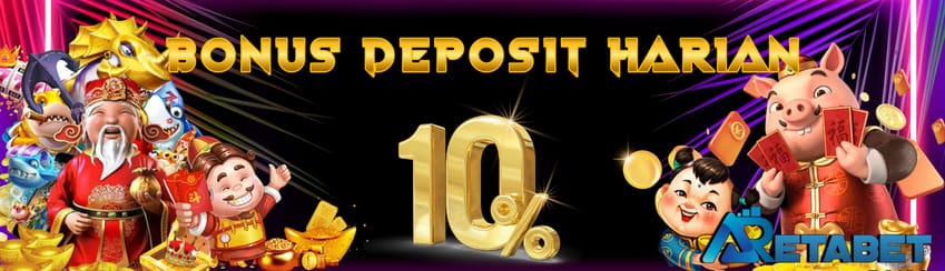 BONUS DEPOSIT HARIAN 10%