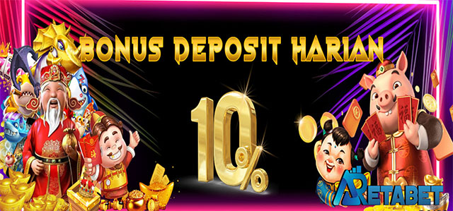 BONUS DEPOSIT HARIAN 10%