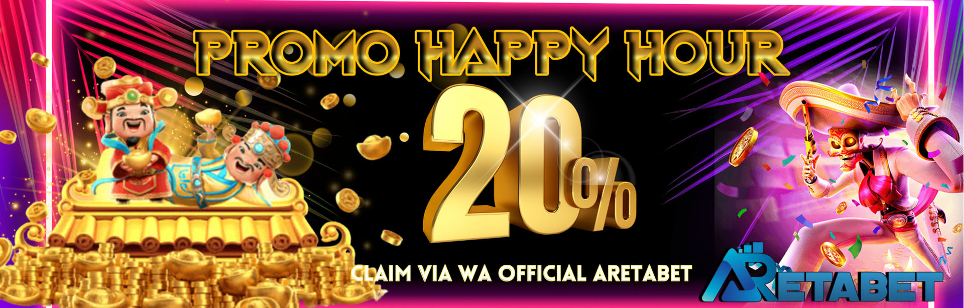 BONUS HAPPY HOUR 20%